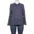 Peter Hahn Damen Bluse, marineblau, Gr. 44