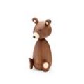 Lucie Kaas - Mama Bär Holzfigur, H 19,5 cm / Walnuss