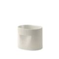 Muuto - Ridge Blumentopf, H 15 cm, off-white