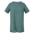 Rundhals-Shirt Benedikte Green Cotton grün