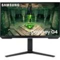 SAMSUNG Gaming-LED-Monitor "Odyssey G4B S25BG400EU", E (A-G), schwarz, B:55,85cm H:34,11cm T:8,54cm, Monitore, 1ms (G/G)