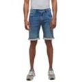 Jeansshorts MUSTANG "Style Chicago Shorts Z" Gr. 31, Normalgrößen, blau Herren Jeans