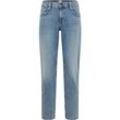 Straight-Jeans MUSTANG "Style Denver Straight" Gr. 34, Länge 30, 333 mittelblau Herren Jeans