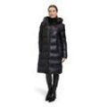 Steppjacke BETTY BARCLAY "Betty Barclay Daunen-Steppjacke mit Kapuze" Gr. 40, schwarz Damen Jacken