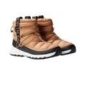 Winterstiefel THE NORTH FACE "W THERMOBALL LACE UP WP" Gr. 37, braun (caramel), Damen, Textil, Schuhe, Snowboots, Winterboots, Winterschuhe, wasserdicht