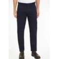 Chinohose TOMMY HILFIGER "Chino Denton 1985 PIMA CO", Herren, Gr. 32, Länge 36, blau, Obermaterial: 96% Baumwolle, 4% Elasthan, casual, Hosen