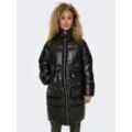 Steppmantel ONLY "ONLSKY OVERSIZED PUFFER COAT CC OTW" Gr. L (40), schwarz (black) Damen Mäntel