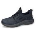 Sneaker DOCKERS BY GERLI, Herren, Gr. 41, blau (navy), Lederimitat, Mesh, casual, Schuhe, Freizeitschuh, Schnürschuh mit weich gepolsterter Innensohle