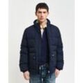 Steppjacke GANT "MID DOWN JACKET" Gr. L, blau (marine) Herren Jacken