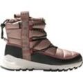 Winterstiefel THE NORTH FACE "W THERMOBALL LACE UP WP", Damen, Gr. 39, grau (taupe), Synthetik, sportlich, Schuhe, Snowboots, Winterboots, Winterschuhe, wasserdicht