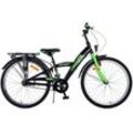 Thombike Kinderfahrrad - Jungen - 24 Zoll - Grün Schwarz - 3 Gänge