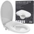 Dusch-WC-Sitz EISL "Bidet Einsatz" WC-Sitze weiß Absenkautomatik, Schnellverschluss