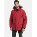 Outdoorjacke JAN VANDERSTORM "Parka TOMMEN", Herren, Gr. 56, rot, Obermaterial: 100% Polyamid PA., casual, comfort fit, Jacken