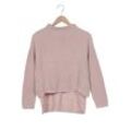 Oui Damen Pullover, pink, Gr. 34