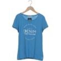 TOM Tailor Denim Damen T-Shirt, blau, Gr. 38