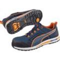 Puma Safety Shoes - Sicherheitsschuh Crosstwist low Gr.40 blau/orange