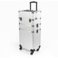 Kosmetik-Koffer Trolley mit 4 Rädern und Make-up-Fächern Sirius