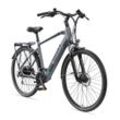 E-Bike Herren 28 Zoll Trekking Pedelec 24 Gang Expedition XC941, granit