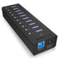 IB-AC6110, 10 Port Hub mit USB Type-A Anschluss und 1x Ladeanschluss