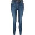 TOM TAILOR DENIM Damen Jona Extra Skinny Ankle Jeans, blau, Gr. 30