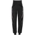 Sporthose WINSHAPE "Functional Comfort Leisure Time Trousers LEI101C", Damen, Gr. L, Normalgrößen, schwarz, 85% Polyester, 15% Elasthan, Hosen, High Waist