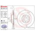 BREMBO Bremsensatz, Scheibenbremse hinten rechts links innenbelüftet 365mm für TESLA 102763200B 105506800B 106833100A KT 08 022