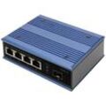 Digitus DN-651131 Industrial Ethernet Switch 4+1 Port 10 / 100 MBit/s PoE-Funktion