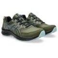 Laufschuh ASICS "GEL-VENTURE 9", Gr. 44, grün (smog grün), Textil, Synthetik, sportlich, Schuhe