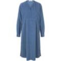 Cord-Kleid Peter Hahn blau