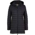 Steppjacke FUCHS SCHMITT, Damen, Gr. 42, schwarz, Web, Obermaterial: 100% Polyamid, unifarben, clean, modisch, regular fit, Langarm, Jacken, mit Kapuze