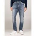 Slim-fit-Jeans TOMMY JEANS "AUSTIN SLIM TPRD" Gr. 31, Länge 32, blau (denim schwarz2) Herren Jeans schmal zulaufendes Bein