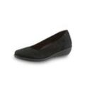 Ballerina CLASSIC, Damen, Gr. 37, schwarz, Nubukleder, feminin, Schuhe