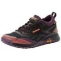 Trainingsschuh REEBOK "NANO X4 ADVENTURE" Gr. 38,5, schwarz, midnight plum, digital coral, Synthetik, Textil, Schuhe, wasserabweisend