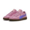 Sneaker PUMA "PUMA Club II Era Sneakers Erwachsene" Gr. 44.5, mauved out schwarz amethyst gum pink lila beige, Obermaterial: Kuhleder, Synthetik; Futter: Textil, Synthetik; Innensohle: Textil; Laufsohle: Gummi, Schuhe