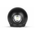 LED-Kugel-Wandleuchte 6W 110LM/W Doppelter Lichtstrahl Schwarz Farbe 4000K IP65