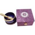 Bowl Tibetano mit Stick Natura Accessoires Lila -Musikinstrument - 5x9x9cm - Signes Grimalt