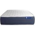 Actisom - Actiflex sleep matratze 70x210cm, Taschenfederkern und Memory-Schaum, Härtegrad 2, Höhe :22 cm, 5 Komfortzonen