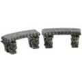 Gargoyle Stone Benches Set Of 2 Art.-Nr. 84370