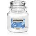 Duftkerze Mittleres Glas Soft Cotton 340 g, weiß Kerze Duft Kerze - Yankee Candle