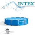 Intex Frame Pool Set Rondo 366 x 76 cm blau - ohne Zubehör