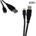 E3/51270 Cable Conector De Usb a Micro Usb 1,8M Compatible Samsung, Sony, Huawei, Lg