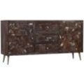 Sideboard Altholz Massiv 160x40x80 cm