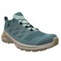 Laufschuh SALOMON "X-ADVENTURE GORE-TEX" Gr. 38,5, blau (north atlantic) Schuhe wasserdicht