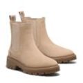 Chelseaboots TIMBERLAND "CORTINA VALLEY MID CHELSEA BOOT" Gr. 37,5, beige (light beige nubuck), Leder, Schuhe, Stiefelette, Winterschuhe, Ankle Boots, Topseller