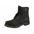 Schnürboots TIMBERLAND "Timberland Premium 6 INCH LACE UP" Gr. 36, schwarz (black-nubuck) Schuhe Winterstiefel, Schnürstiefel, Winterschuhe, wasserdicht