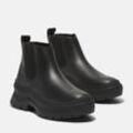 Chelseaboots TIMBERLAND "ROXIE LANE MID CHELSEA BOOT" Gr. 37,5, schwarz (schwarz full grain), Damen, Leder, Schuhe, Stiefelette, Winterschuhe, Ankle Boots, Topseller