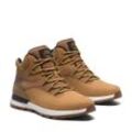 Schnürboots TIMBERLAND "SPRINT TREKKER MID LACE UP SNEAKER" Gr. 41, braun (wheat nubuck), Herren, Leder, Textil, Schuhe, Winterschuhe, Sneakerboots, Winterboots