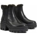 Chelseaboots TIMBERLAND "Everleigh BT Wrm Ln Chls", Gr. 41, schwarz, Leder, sportlich, Schuhe, Stiefelette, Winterschuhe, Ankle Boots