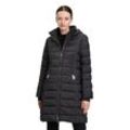 Steppjacke BETTY BARCLAY "Betty Barclay mit Kapuze" Gr. 36, schwarz Damen Jacken