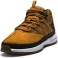 Schnürboots TIMBERLAND "EURO TREKKER LOW LACE UP SNEAKER", Gr. 40, gelb (wheat), Leder, Textil, sportlich, Schuhe, Winterschuhe, Sneakerboots, Winterboots